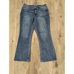 Maurices High Rise Curvy Flare Jeans